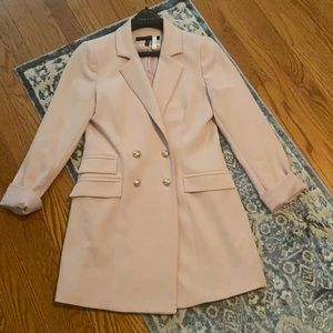 Blush White House Black Market Blazer- WORN TWICE